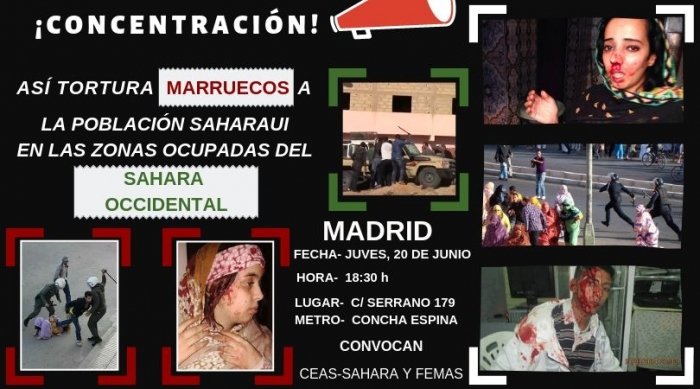 Convocan en Madrid manifestaciÃ³n por los derechos humanos en el Sahara Occidental ocupado | Sahara Press Service