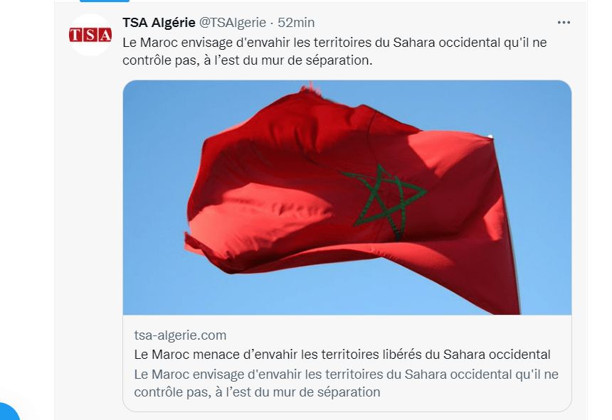 Marruecos amenaza con invadir los territorios liberados del Sáhara Occidental