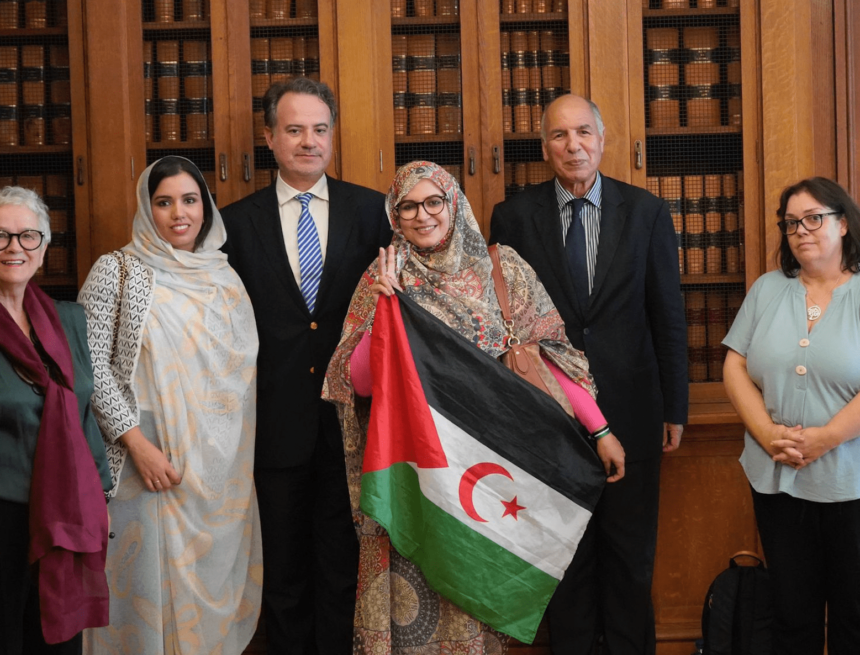 Sultana Jaya denuncia ante el presidente de la Comisión de Exteriores del Parlamento de Portugal, Sérgio Sousa Pinto, la situación en el sahara Occidental | Sahara Press Service