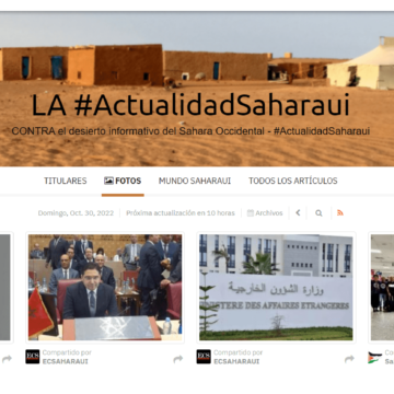 ¡LA ACTUALIDAD SAHARAUI! Noticias del SAHARA OCCIDENTAL – 30 de octubre del 2022