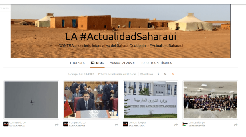 ¡LA ACTUALIDAD SAHARAUI! Noticias del SAHARA OCCIDENTAL – 30 de octubre del 2022