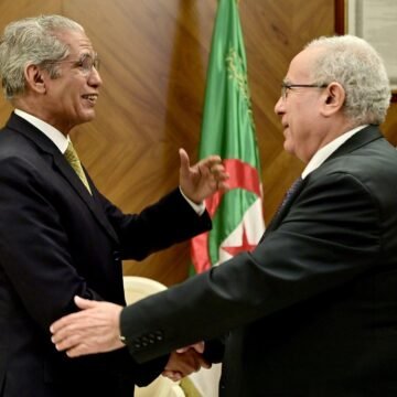 El Ministro de Exteriores saharaui se reúne con su homólogo argelino