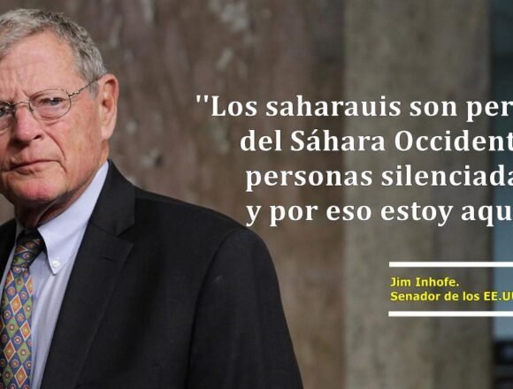 Inhofe, destacado defensor del pueblo saharaui, abandona el senado de EE.UU y lo sustituye un partidario de los Acuerdos de Abraham