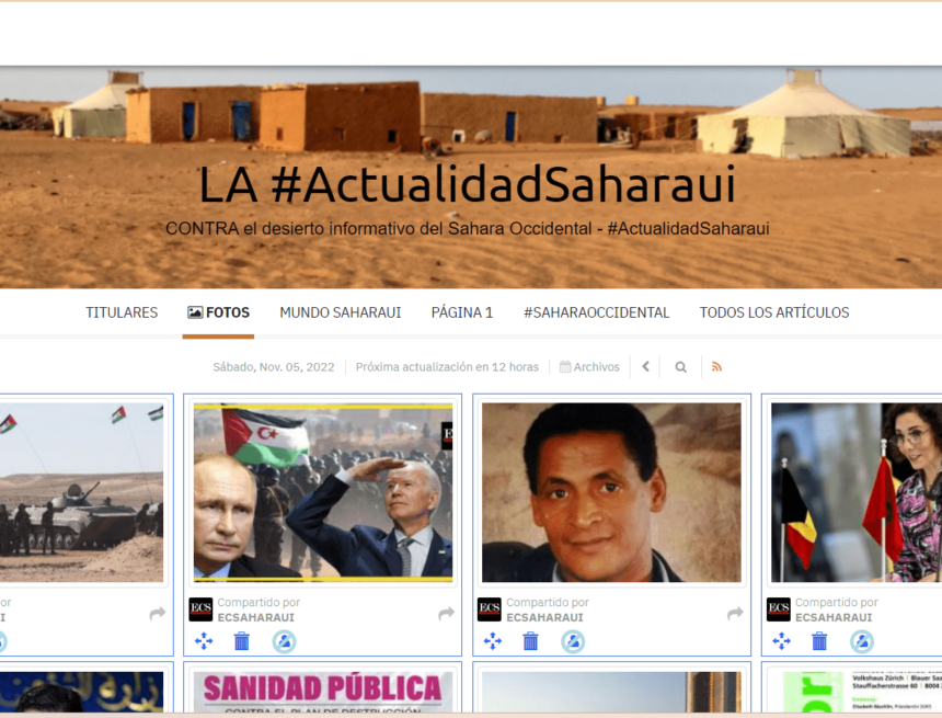 ¡La ACTUALIDAD SAHARAUI! | Últimas NOTICIAS del Sahara Occidental – 5/11/2022