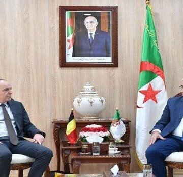 Boughali reçoit l’Ambassadeur de Belgique en Algérie – Algérie Presse Service