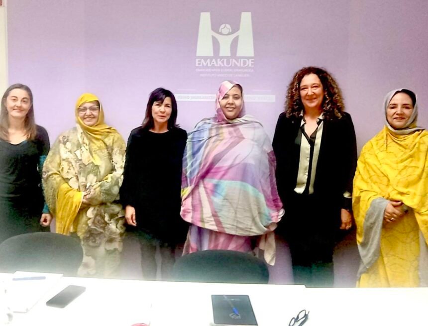 Secretaria General de la UNMS, Chaba Seini, inicia visita de trabajo y coordinación a País Vasco | Sahara Press Service