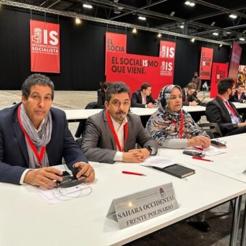 España| Delegación del Frente POLISARIO participa en los trabajos del El XXVI Congreso de la Internacional Socialista | Sahara Press Service