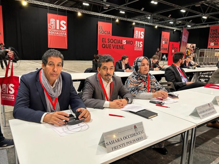 España| Delegación del Frente POLISARIO participa en los trabajos del El XXVI Congreso de la Internacional Socialista | Sahara Press Service