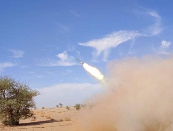 El ELPS bombardea fuerzas enemigas en el sector de Mahbes | Sahara Press Service