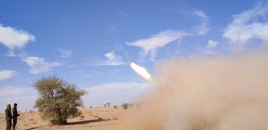 El ELPS bombardea fuerzas enemigas en el sector de Mahbes | Sahara Press Service