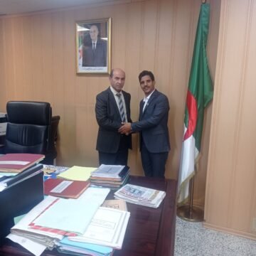 El Secretario General de la UJSARIO se reúne con el Secretario General del Ministerio de Juventud y Deportes de Argelia | Sahara Press Service