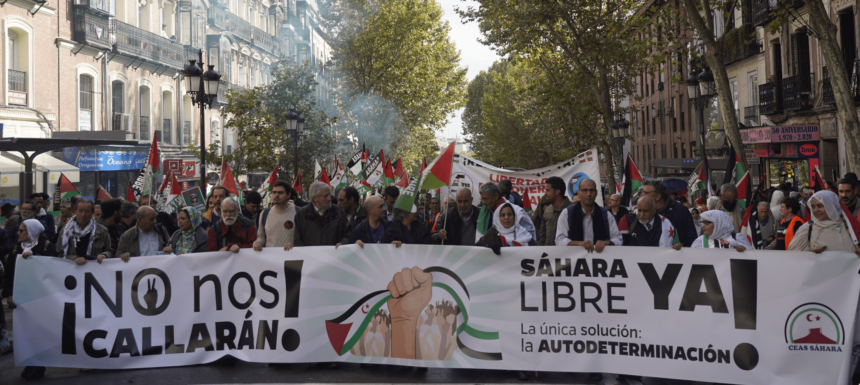 Manifestación en Madrid de apoyo al pueblo saharaui : MANIFIESTO | Sahara Press Service