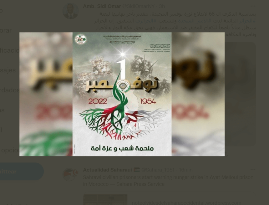 ¡La ACTUALIDAD SAHARAUI del 1 de noviembre de 2022! | Últimas NOTICIAS del Sahara Occidental