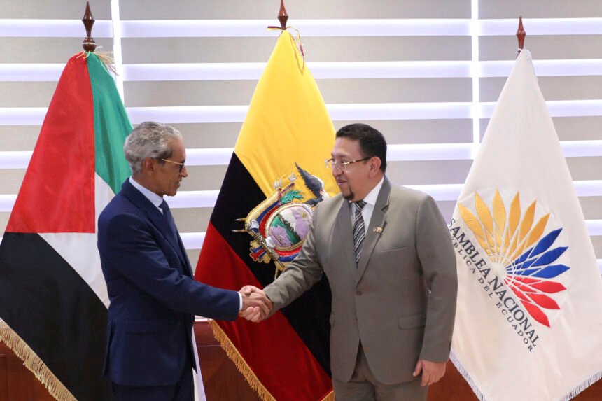 Embajador de la RASD es recibido por el Presidente de la Asamblea Nacional del Ecuador | Sahara Press Service