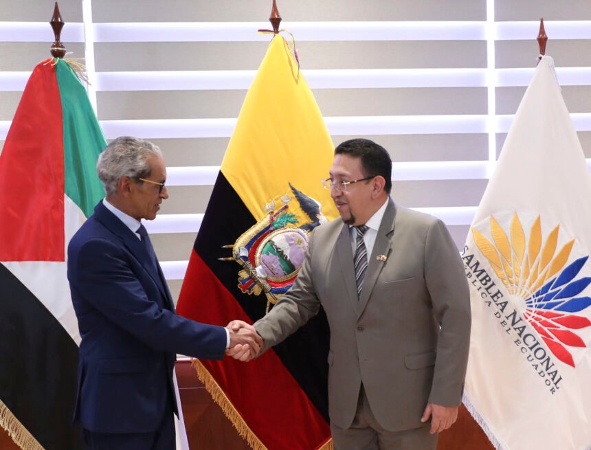Embajador de la RASD es recibido por el Presidente de la Asamblea Nacional del Ecuador | Sahara Press Service