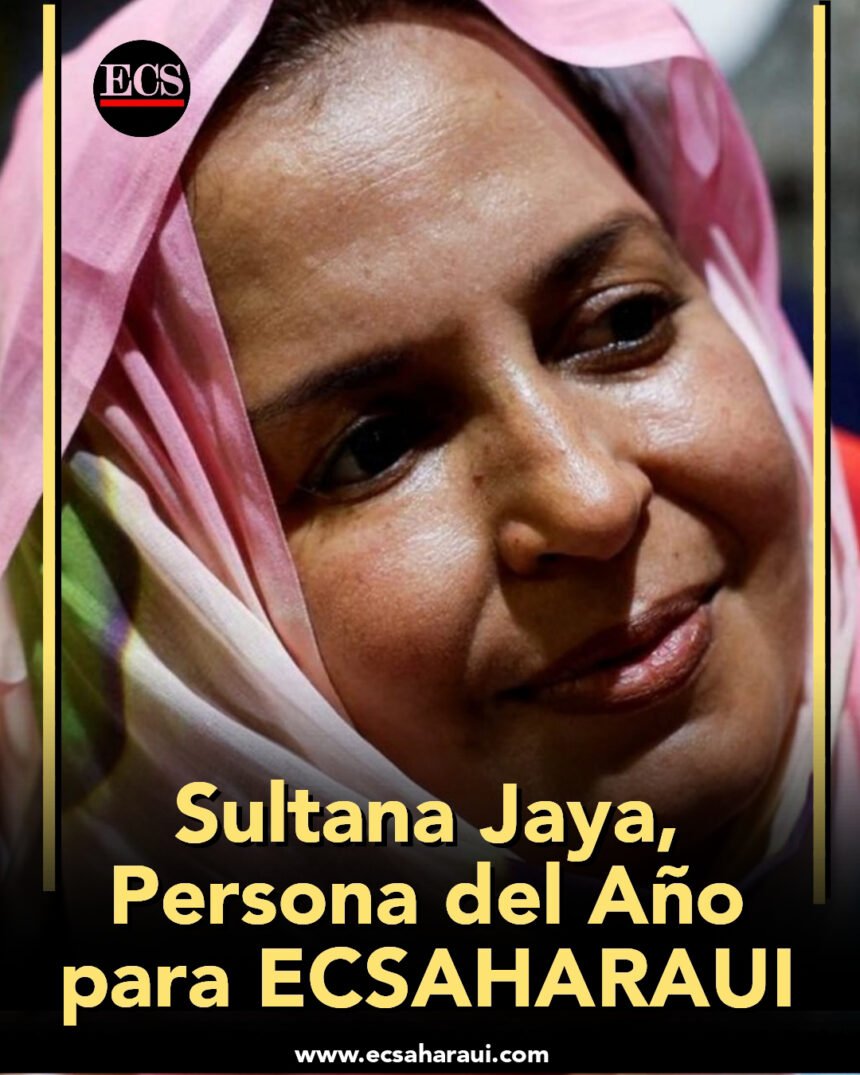 Sultana Jaya, Persona del Año para «ECSAHARAUI»