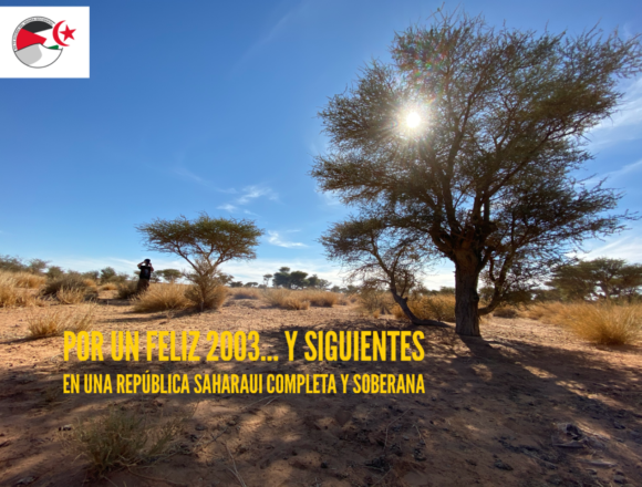 20021 ¡LA ACTUALIDAD SAHARAUI! – 31/12/2022 – ÚLTIMAS NOTICIAS del Sahara Occidental