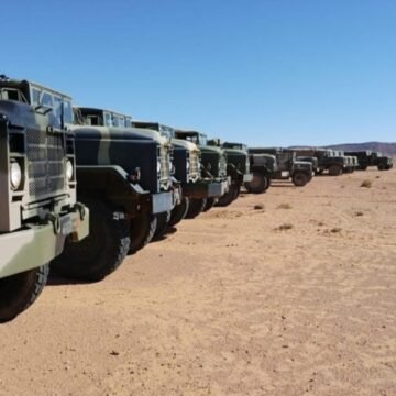 Marruecos acantona tropas cerca de Bir Enzarán, en la mayor base militar en el sur del Sáhara Occidental