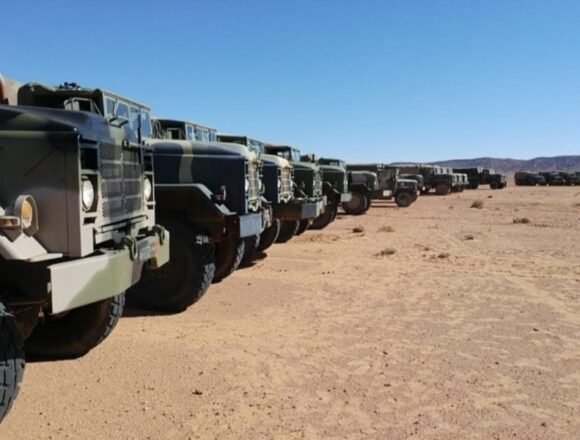 Marruecos acantona tropas cerca de Bir Enzarán, en la mayor base militar en el sur del Sáhara Occidental