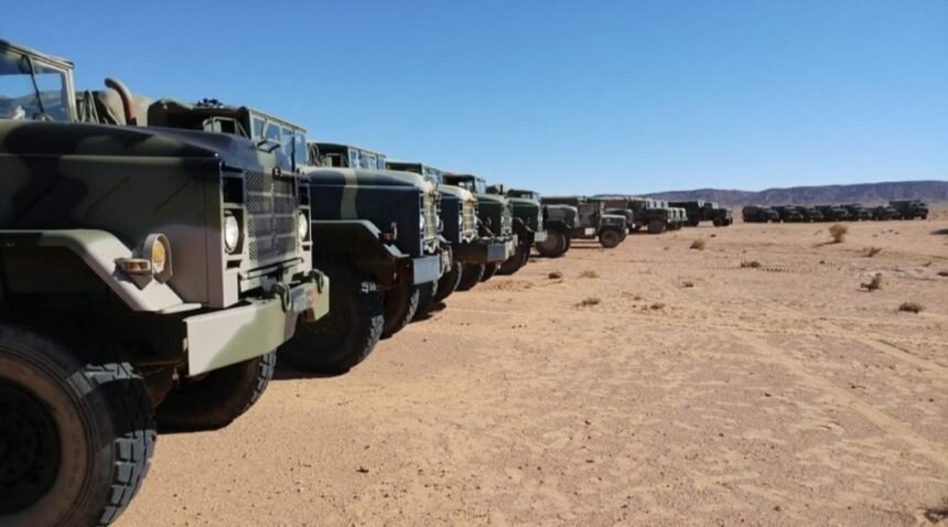 Marruecos acantona tropas cerca de Bir Enzarán, en la mayor base militar en el sur del Sáhara Occidental