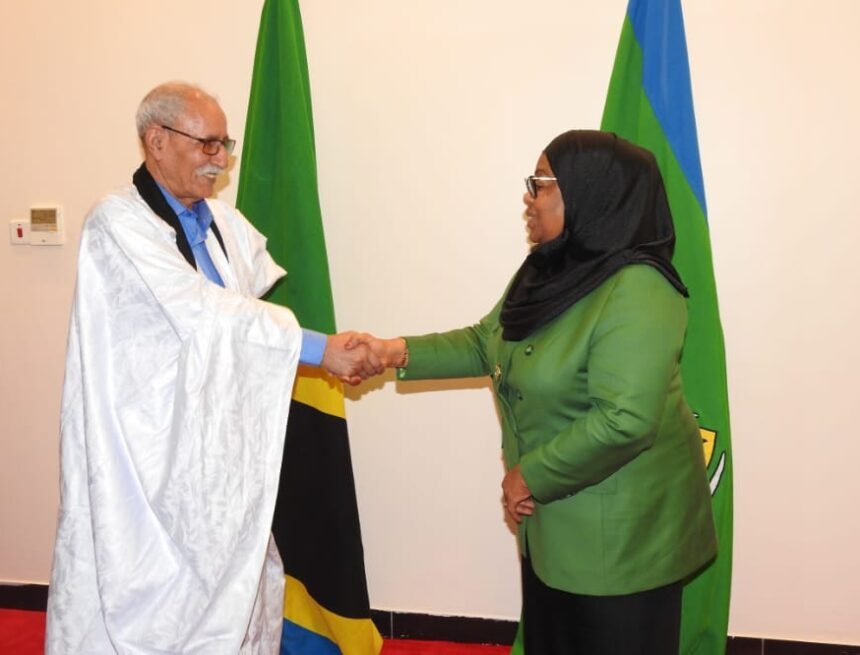 Efectúa Ghali una reunión bilateral con su homóloga de Tanzania | Sahara Press Service
