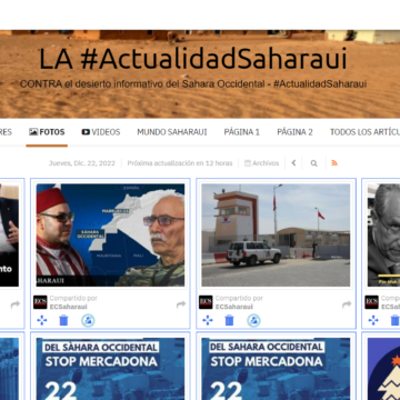 ¡La ACTUALIDAD SAHARAUI! 22/12/2022 – ÚLTIMAS NOTICIAS del Sahara Occidental
