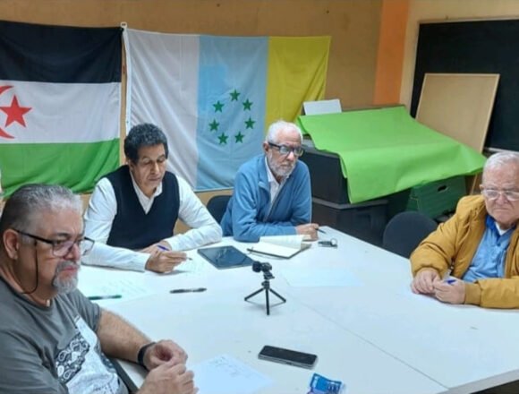 foto_rueda_prensa_151222 La Plataforma por el Mar Canario se reúne con el F. POLISARIO para tratar aborda asunto de interés común | Sahara Press Service