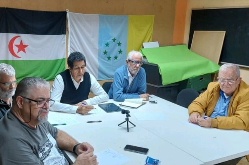 La Plataforma por el Mar Canario se reúne con el F. POLISARIO para tratar aborda asunto de interés común | Sahara Press Service