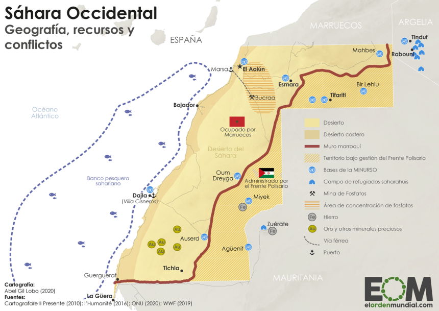 Siete mapas y gráficos para entender las relaciones entre Marruecos y España – Mapas de El Orden Mundial – EOM