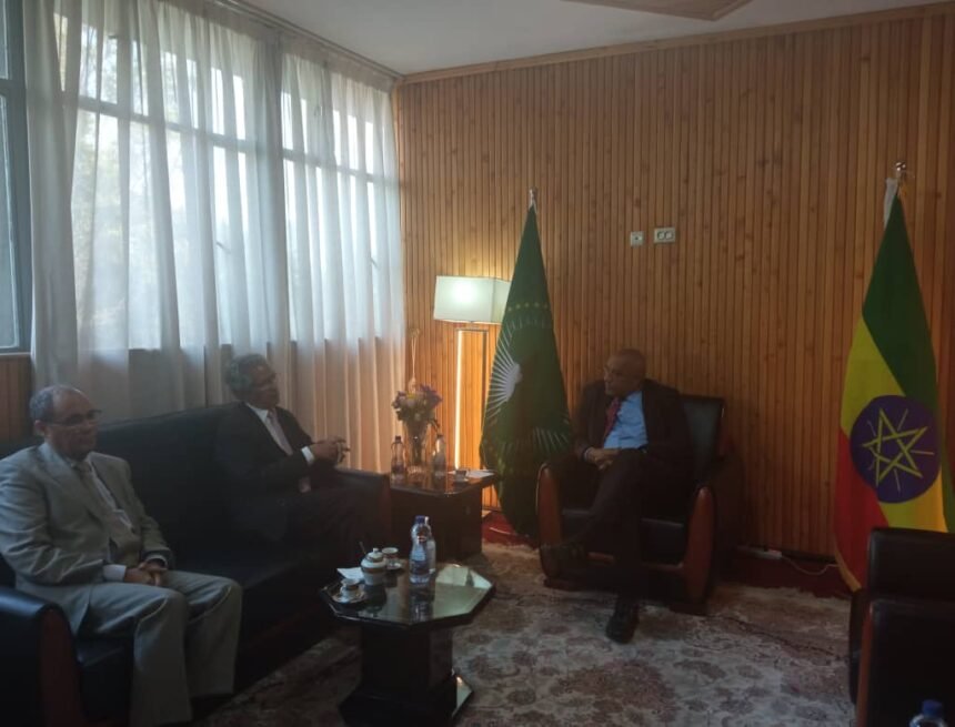 img-20221222-wa0009 El Ministro de Exteriores saharaui conversa con el Ministro de Estado a cargo de Diplomacia Política y Económica de Etiopía | Sahara Press Service