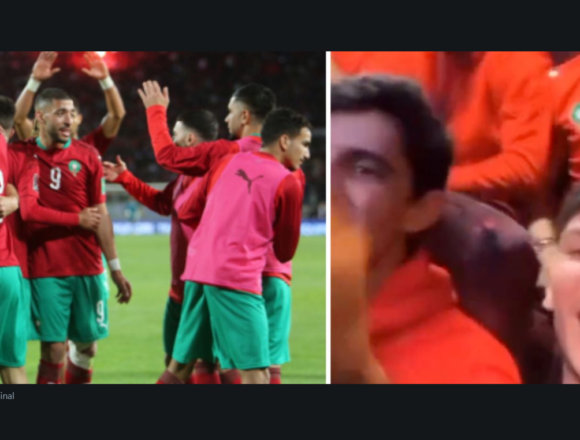 qwerfgbhn «Estos millonarios…» Indignación por unos lamentables cánticos de los jugadores de Marruecos tras su victoria – Elegí mal día