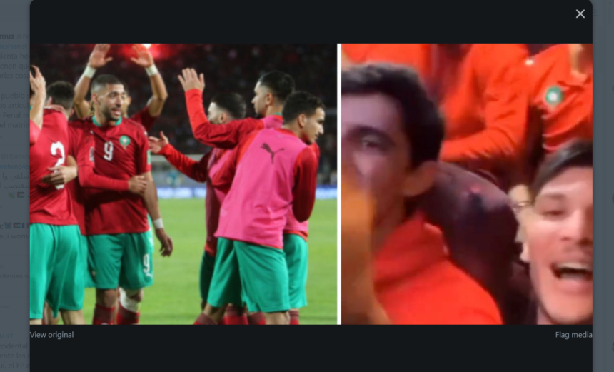 «Estos millonarios…» Indignación por unos lamentables cánticos de los jugadores de Marruecos tras su victoria – Elegí mal día
