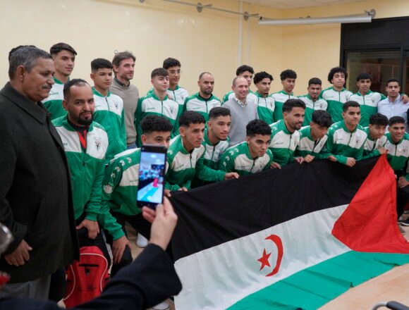 seleccion_saharaui_sub_21 La Selección saharaui de Fútbol Sub 21 se ha concentrado en el municipio catalán Molins de Reí para medirse contra el equipo local | Sahara Press Service