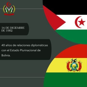 Presidente Brahim Gali envía mensaje a su homólogo Luis Arce con motivos del 40 aniversario de las relaciones diplomáticas RASD-Bolivia | Sahara Press Service