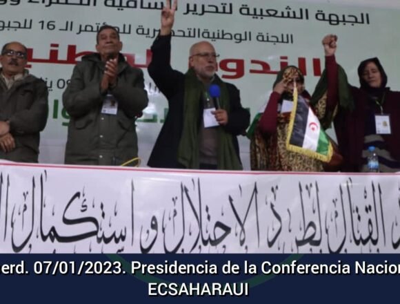 Conferencia Nacional Preparatoria del #XVICongresodelFPOLISARIO: los Comités discuten los informes