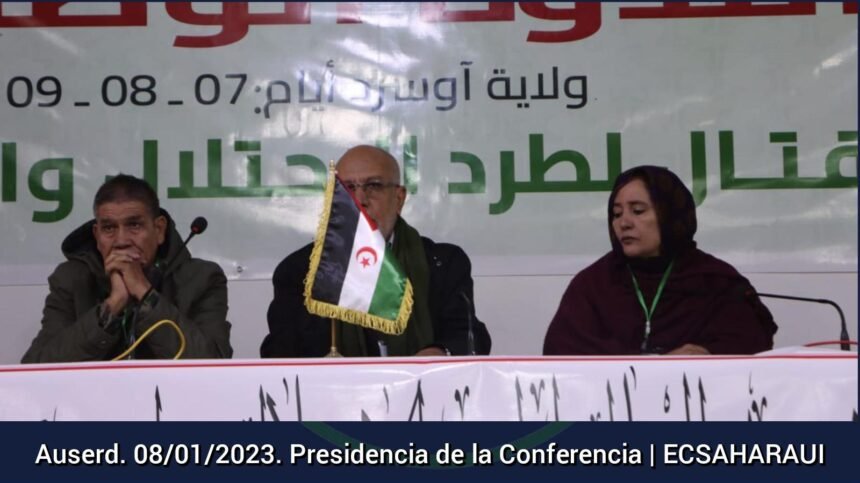 Segundo día: Continúan los trabajos de la Conferencia Nacional previa al XVI Congreso del Frente POLISARIO