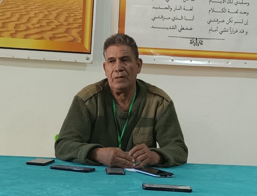 Finalmente, el candidato Bachir Mustafá Sayed da su discurso ante los electores del XVI Congreso del Frente POLISARIO