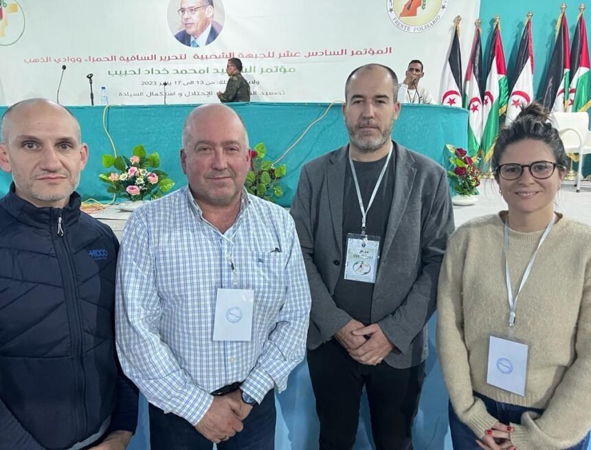 2023.01.14-Sahara Una representación del Parlamento Vasco asiste al XVI Congreso del Frente Polisario