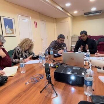 Delegado saharaui en España, Abdulah Arabi, y CEAS-Sahara coordinan en Madrid el plan de acción tras el XVI Congreso del F. POLISARIO (VIDEO | Sahara Press Service