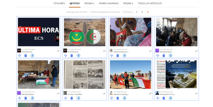 ¡LA ACTUALIDAD SAHARAUI! – 29/1/2023 – ÚLTIMAS NOTICIAS del Sahara Occidental