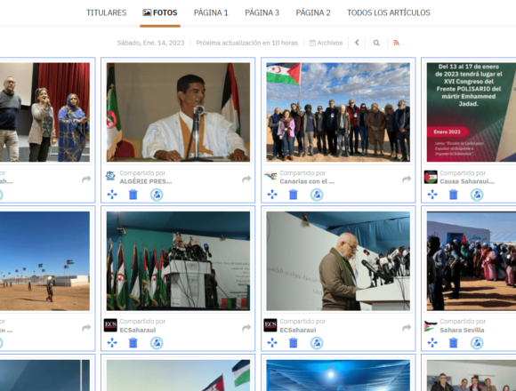 ¡LA ACTUALIDAD SAHARAUI! – 14/1/2023 – NOTICIAS del Sahara Occidental