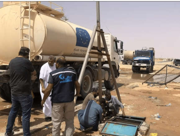 El Centro Logístico Integral de Attsf (Campamentos de refugiados saharauis) entre los proyectos que las ONGD navarras desarrollaron en 2022