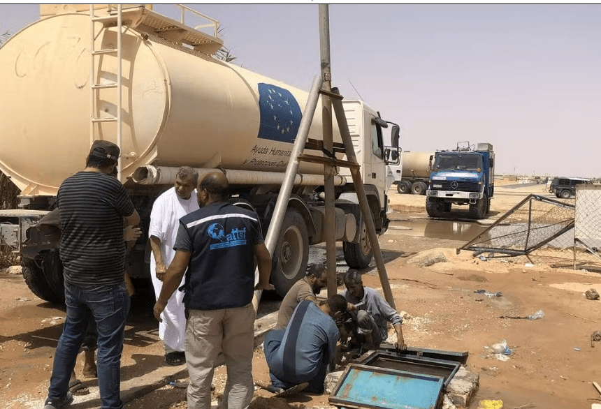 El Centro Logístico Integral de Attsf (Campamentos de refugiados saharauis) entre los proyectos que las ONGD navarras desarrollaron en 2022