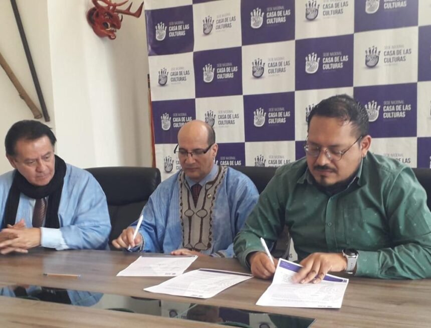 Casa de la Cultura Ecuatoriana renueva convenio de difusión y cooperación cultural con la Embajada de la RASD en Ecuador | Sahara Press Service