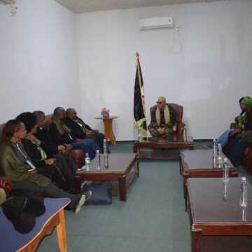 El Presidente de la República recibe a la delegación del ANC sudafricano presente en el Congreso | Sahara Press Service