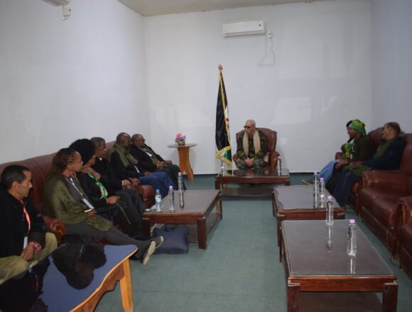 El Presidente de la República recibe a la delegación del ANC sudafricano presente en el Congreso | Sahara Press Service