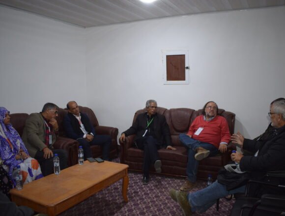 El Ministro de Exteriores saharaui recibe a una delegación de América Latina | Sahara Press Service