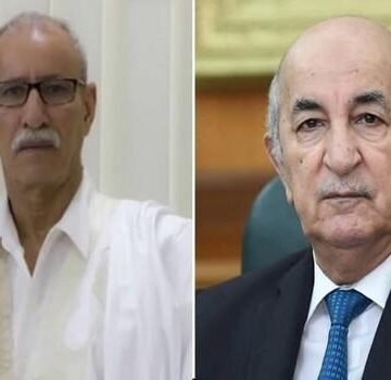 El Presidente de la Repùblica recibe mensaje de felicitación del presidente argelino Abdelmadjid Tebboune | Sahara Press Service