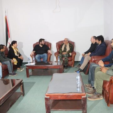 El Presidente de la República recibe a una delegación del Grupo Parlamentario Europeo de Solidaridad con el Pueblo Saharaui | Sahara Press Service