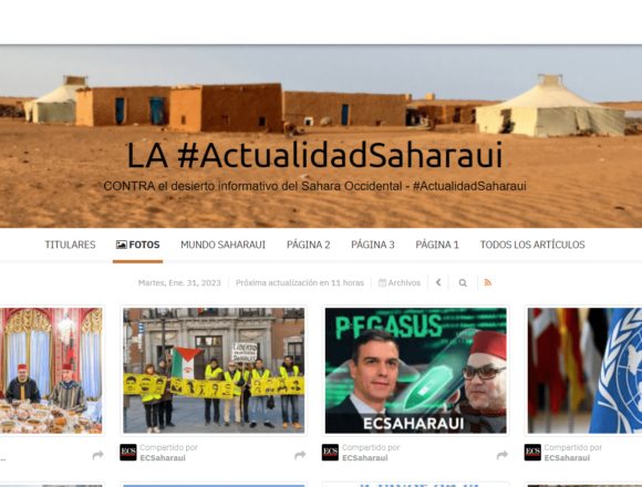 ¡LA ACTUALIDAD SAHARAUI! – 31/1/2023 – NOTICIAS del Sahara Occidental